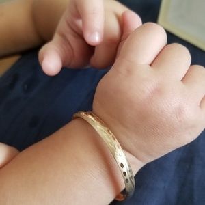 14 Kt Gold Bangles for Kids